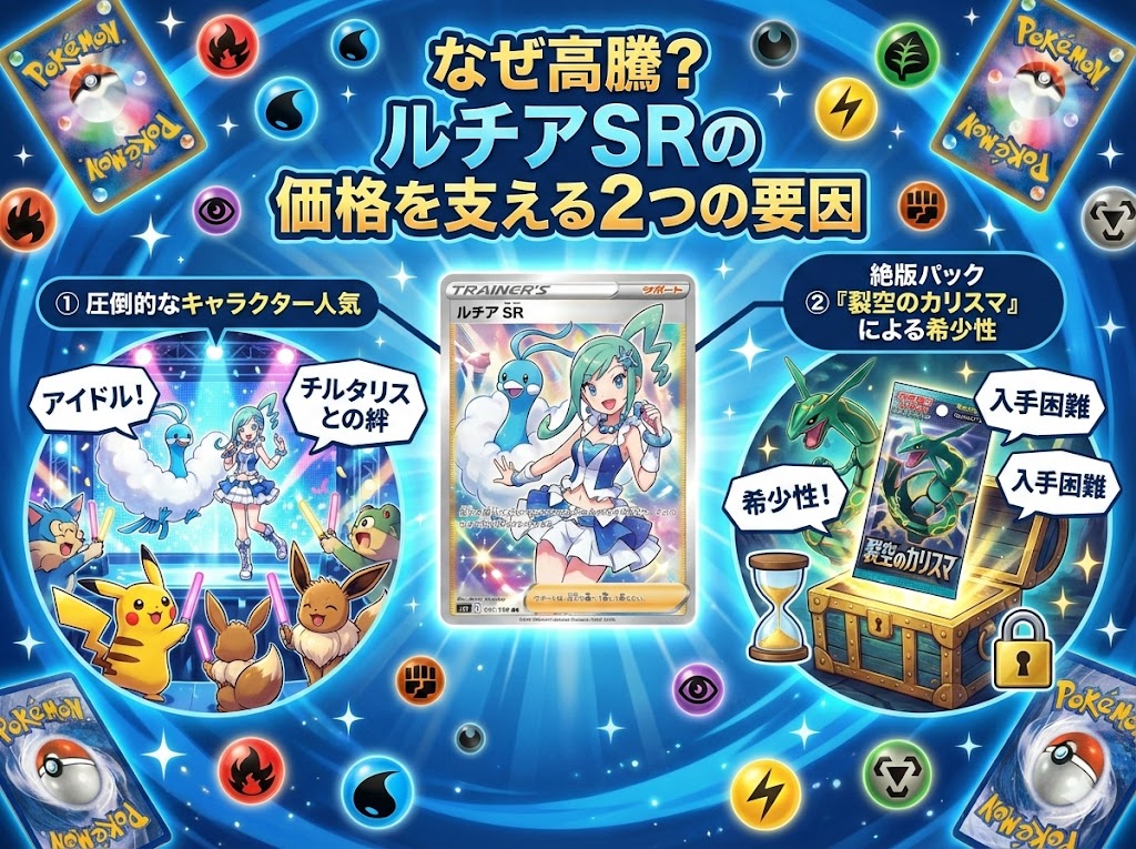 なぜ高騰?ルチアSRの価格を支える2つの要因