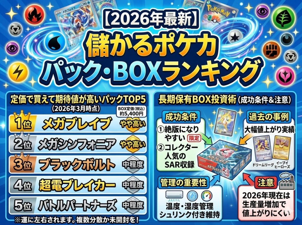【2026年最新】儲かるパック・BOXランキング