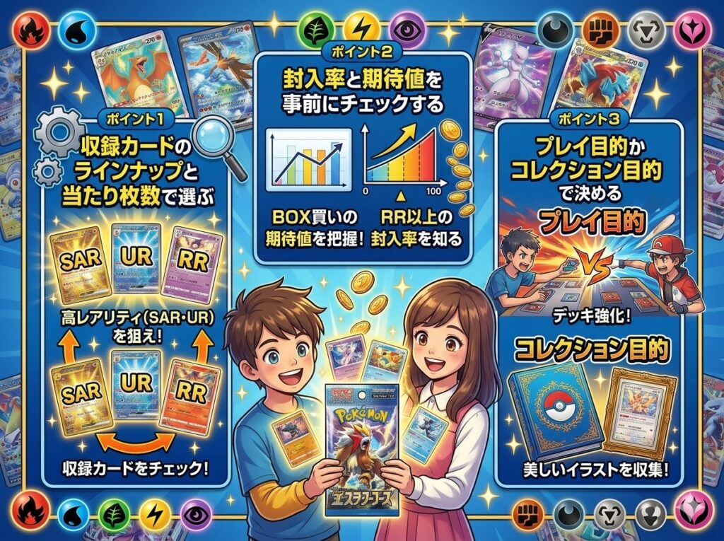 拡張パックの選び方3つのポイント