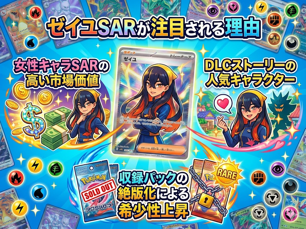 ゼイユSARが注目される理由