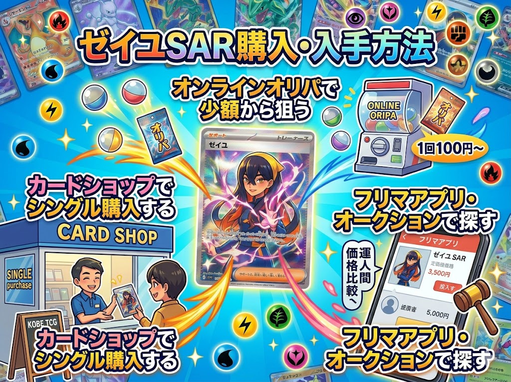 ゼイユSARの購入・入手方法