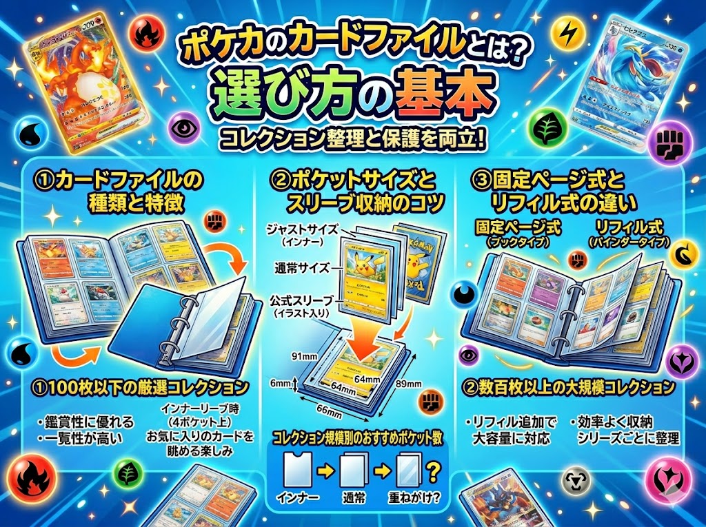 ポケット数・サイズ別の比較と選び方