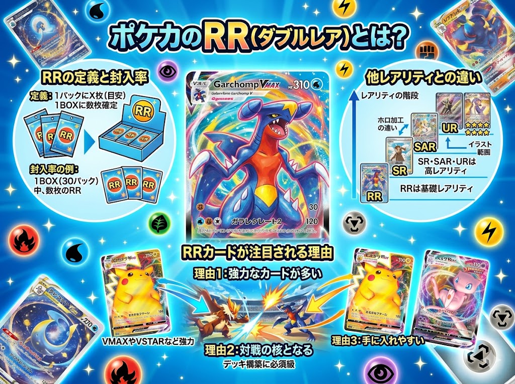 ポケカのRR（ダブルレア）とは？