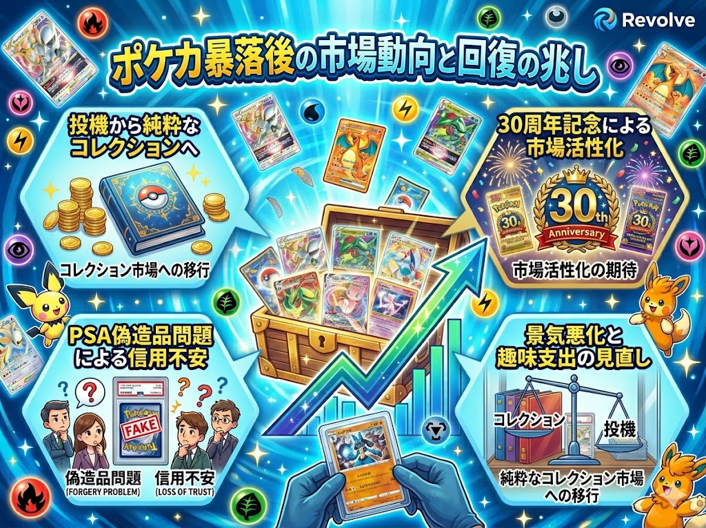 ポケカ暴落後の市場動向と回復の兆し