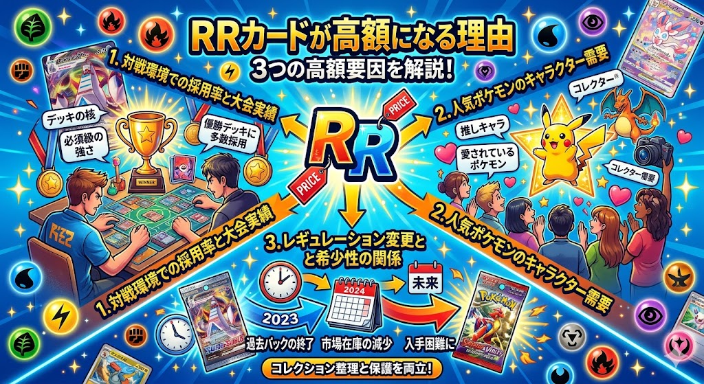 RRカードが高額になる理由