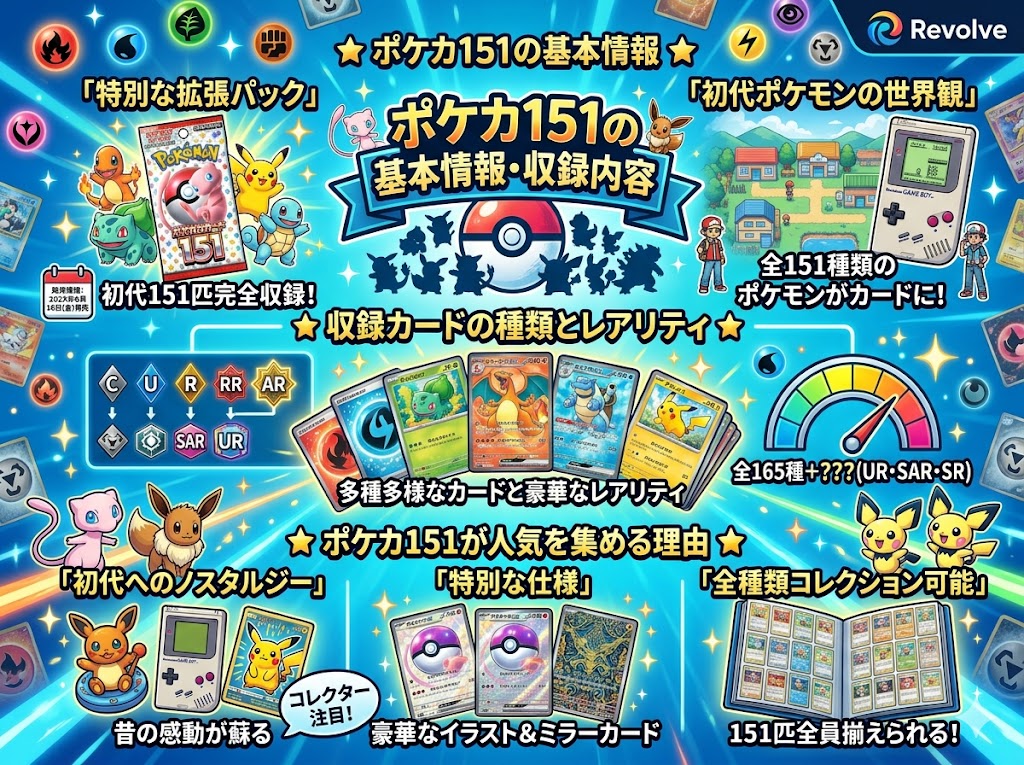 ポケカ151の基本情報・収録内容