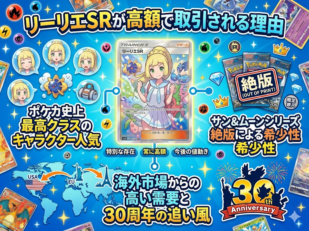 リーリエSRが高額で取引される理由