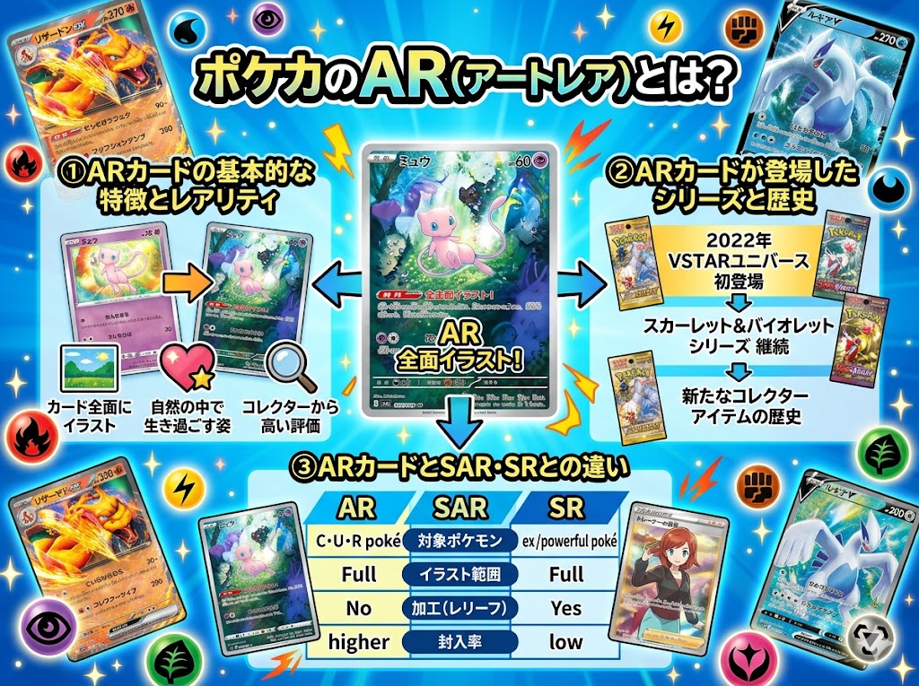 ポケカのAR(アートレア)とは?