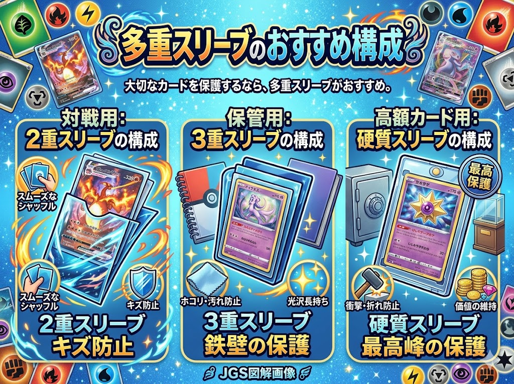 多重スリーブのおすすめ構成